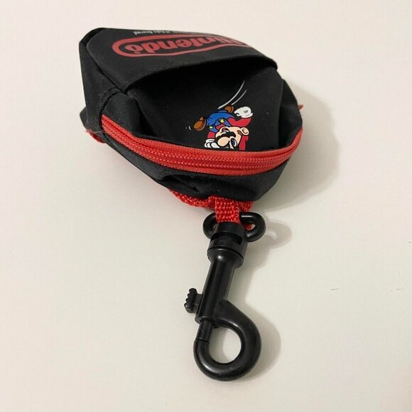 Vintage 1992 Nintendo Super Mario Micro Backpack Mini Bag Clip On - Picture 4 of 13
